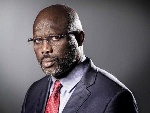 Liberia’s President George Weah Sings His fight Against Covid-19