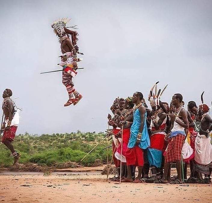 Rare Photos Of The Maasai Tribe Jump