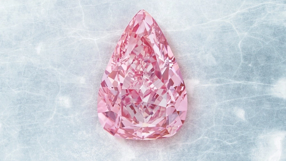 Rare Pink Diamond Goes To Auction For More Than $35m